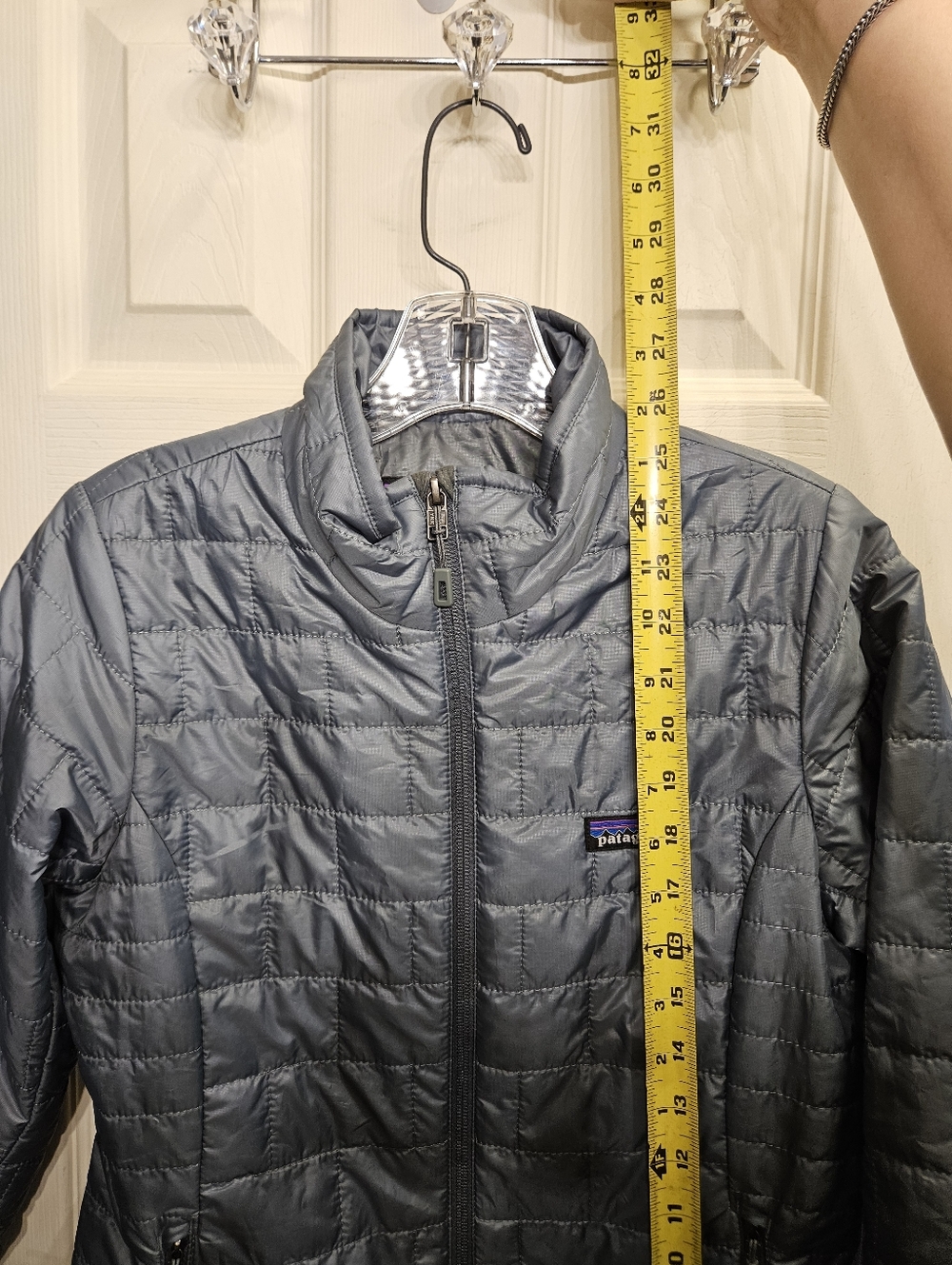 Patagonia Nano Puff Jacket coat blue womens size xs extra small - Picture 5 of 6
